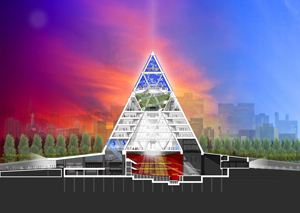 Foster + Partners Pyramid of Peace Astana